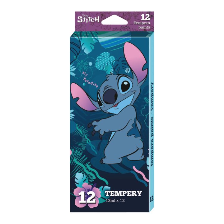 Disney Stitch Tempera barve 12x12 ml