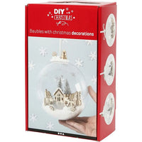 DIY božična krogla z dekoracijo — slika 5