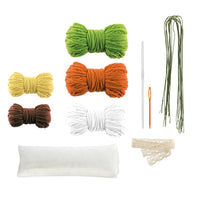 DIY Kvačkanje kit cvetlični lonec marjetice – pogled 4