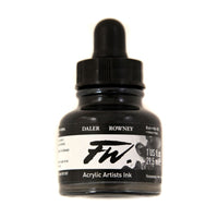FW artist akrilni tuš 29.5 ml | izberite odtenek – Black India