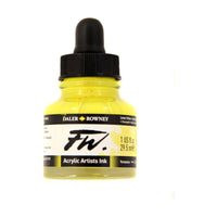 FW artist akrilni tuš 29.5 ml | izberite odtenek – Lemon Yellow