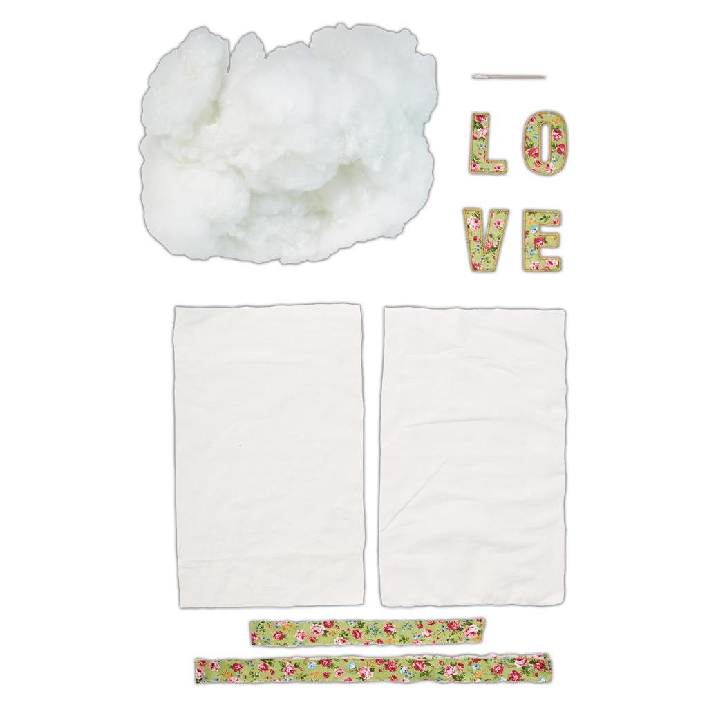 Docrafts ustvarjalni set za šivanje vzglavnik Love