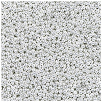 Majhne steklene kroglice Pentart 40 g – biserna biele