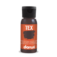 DARWI TEX Barva za tkanine 50 ml – Dark Brown