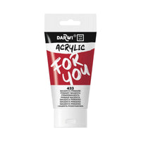 Akrilna barva DARWI Acryl 75 ml – Škrlatna