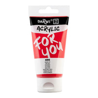 Akrilna barva DARWI Acryl 75 ml – Ognjeno rdeča