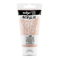 Akrilna barva DARWI Acryl 75 ml – Rožnato bež