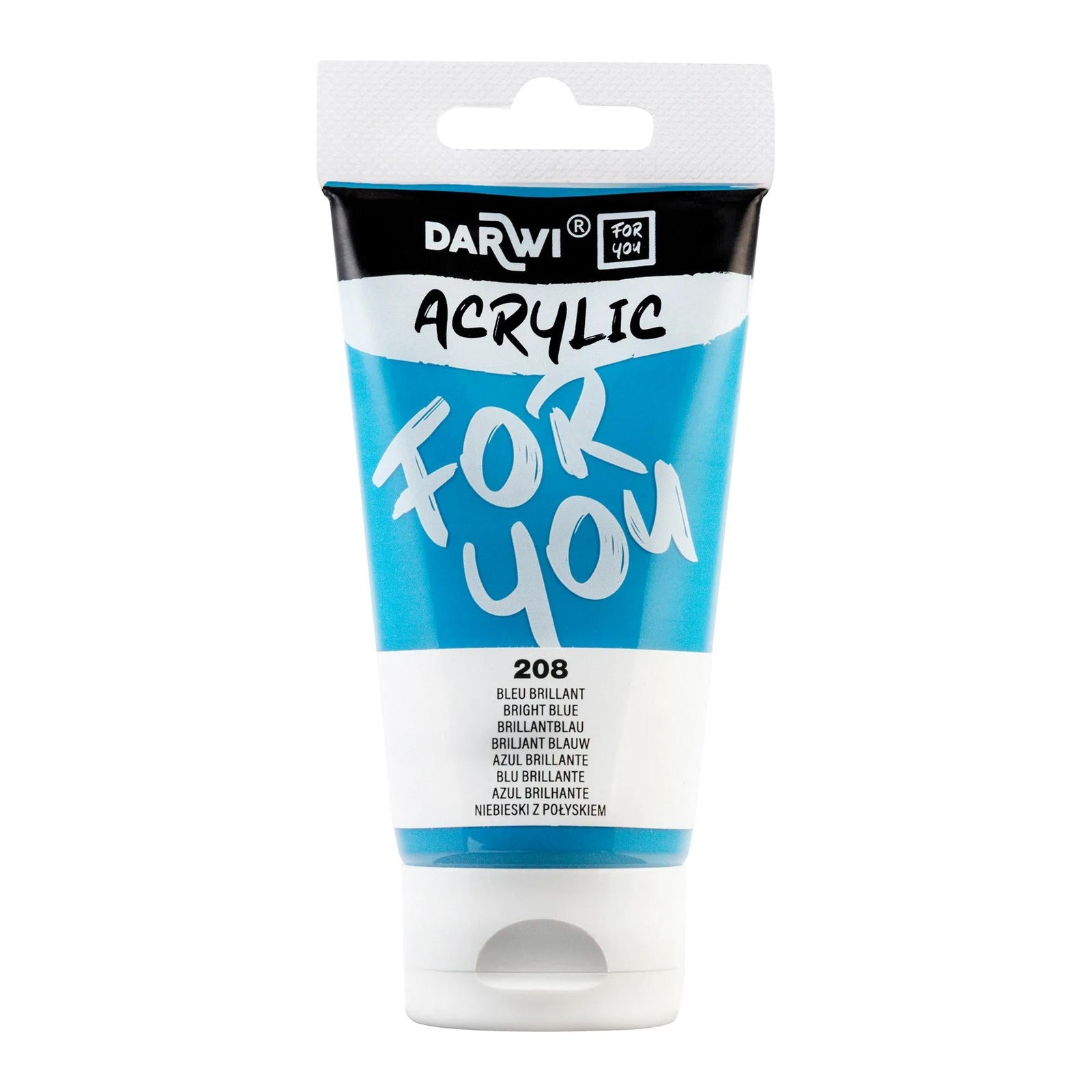 Akrilna barva DARWI Acryl 75 ml – Svetlo modra