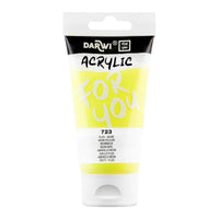 Akrilna barva DARWI Acryl 75 ml – Neon rumena
