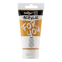 Akrilna barva DARWI Acryl 75 ml – Rumena okra