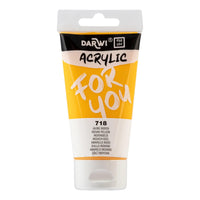 Akrilna barva DARWI Acryl 75 ml – Indijsko rumena