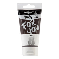 Akrilna barva DARWI Acryl 75 ml – Vandijck rjava