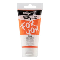 Akrilna barva DARWI Acryl 75 ml – Pirol cinobaritna