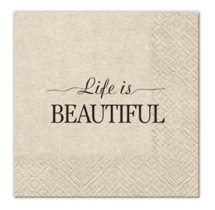 EKO serviete za decoupage Beautiful Life - 1 kos