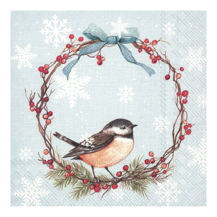 Eko serviete za decoupage Chickadee - 1 kos