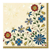 Eko serviete za decoupage Kashubian Folk - 1 kos