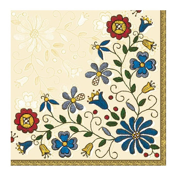 Eko serviete za decoupage Kashubian Folk - 1 kos
