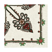 Eko serviete za decoupage Parzenica Pattern - 1 kos