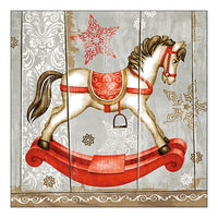 Eko serviete za decoupage Rocking Horse - 1 kos