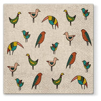 Eko serviete za decoupage tehniko Bird Friends - 1 kos