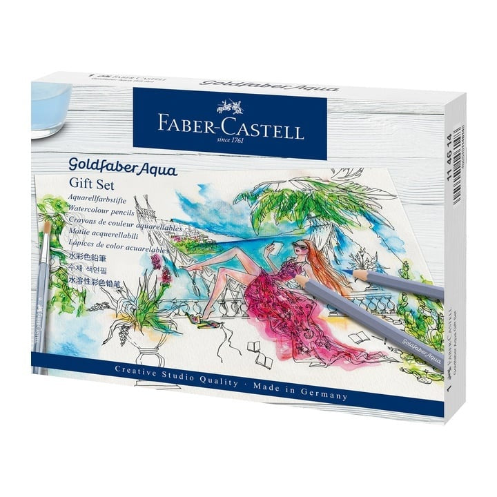 Faber-Castell Goldfaber Aqua Akvarelni svinčnik darilni set