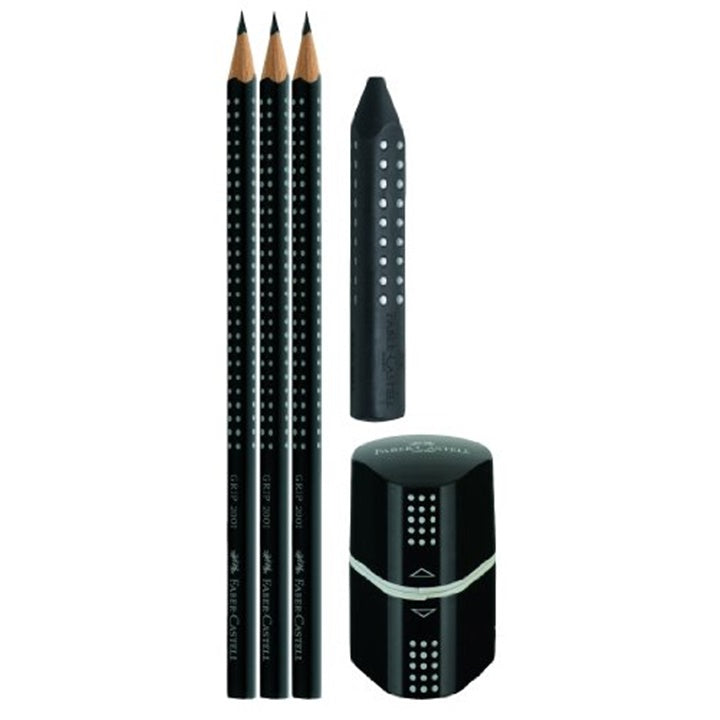 Faber Castell komplet grafitnih svinčnikov Grip 2001