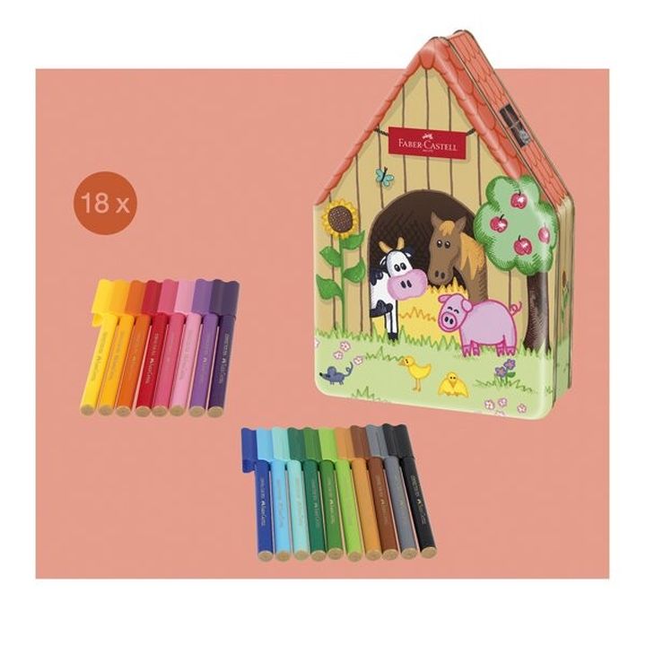 Faber-Castell označevalniki za priključke s tematiko kmetij – pogled 2