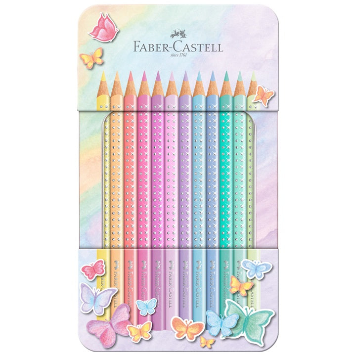 Faber Castell pastelne barvice Sparkle 12 kos