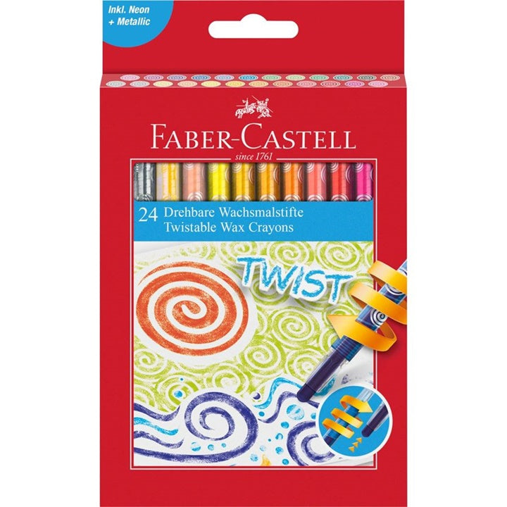 Faber Castell voščenke Twist | različni kompleti