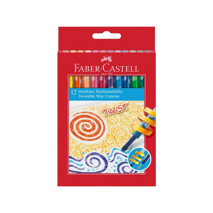 Faber Castell voščenke Twist | različni kompleti – pogled 2