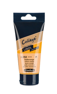 Barva za linorez Schmincke College Linol 75 ml – 250 Rumeno oranžna