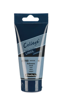 Barva za linorez Schmincke College Linol 75 ml – 700 Črna