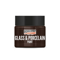 Barva za steklo in porcelan PENTART - 30 ml – brown