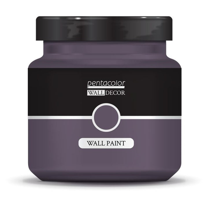Barva za dekoracijo sten 1000 ml – Pepelasta sliva