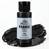 Farba na tekstil Phoenix 59 ml – sajasto črna