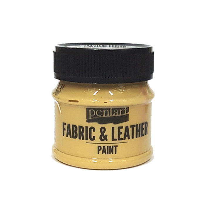 Barva za tekstil in usnje Pentart 50 ml – bež