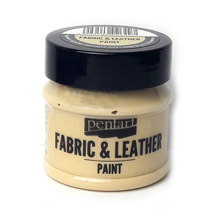 Barva za tekstil in usnje Pentart 50 ml – Eggshell