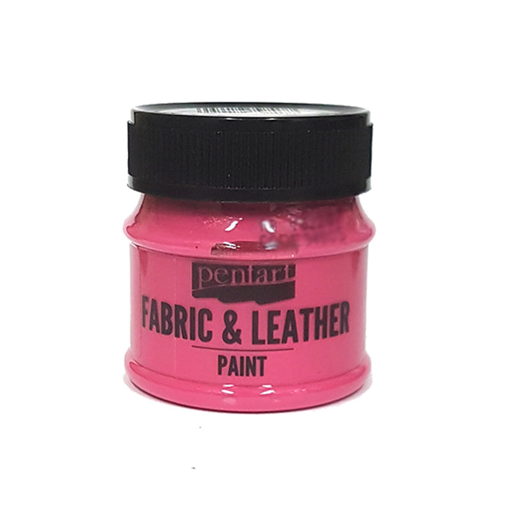 Barva za tekstil in usnje Pentart 50 ml – Magenta