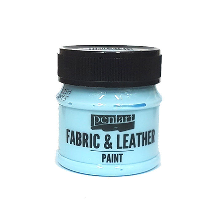 Barva za tekstil in usnje Pentart 50 ml – nebesno modra