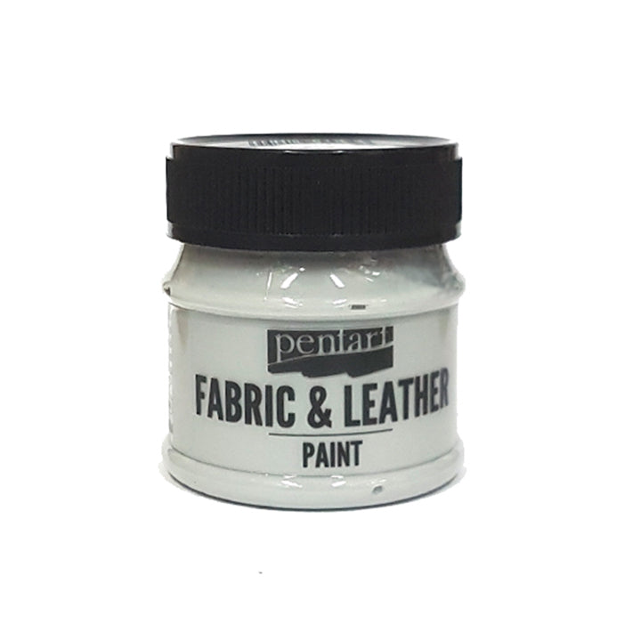 Barva za tekstil in usnje Pentart 50 ml – siva