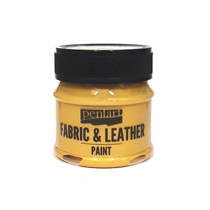 Barva za tekstil in usnje Pentart 50 ml – zlata