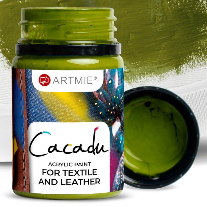 Barve za tekstil in usnje ARTMIE CACADU 50 ml – 14 oljk