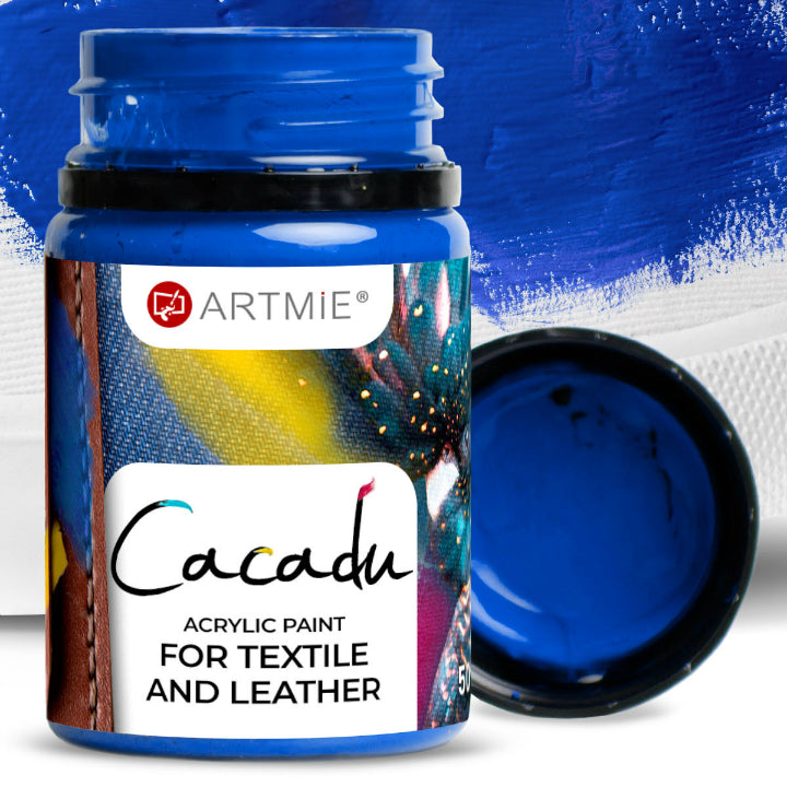 Barve za tekstil in usnje ARTMIE CACADU 50 ml – 18 temno modra