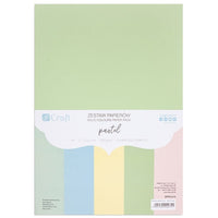 Barvni papir DP Craft - komplet 20 kosov – pastel