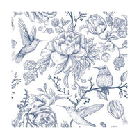 Fauna in flora Decoupage prtički
