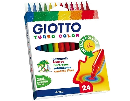 Flomasterji GIOTTO TURBO COLOR / 24 barv