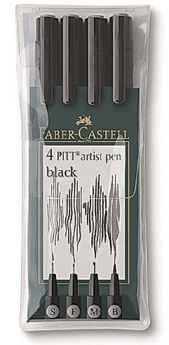 Flomastri Art Pen PITT set 4 [S-F-M-B] - izberite | različne barve