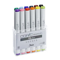 Flomastri COPIC Sketch - set 12 kom