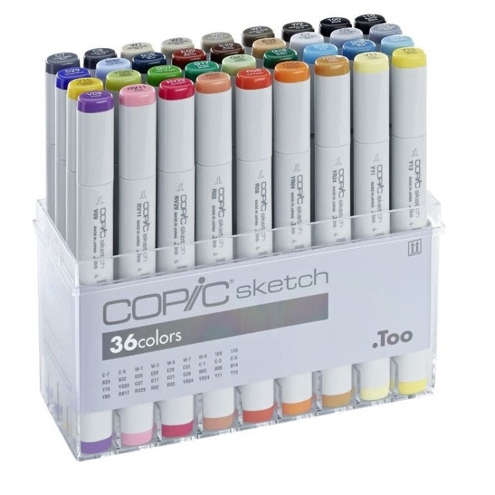 Flomastri COPIC Sketch - set 36 kom