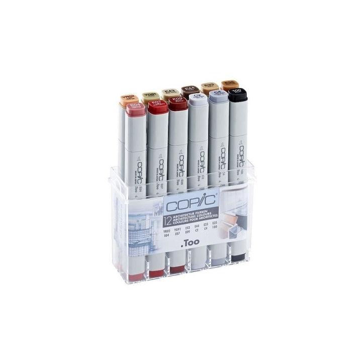 Flumastri COPIC Classic Architecture Colours - set 12 kom